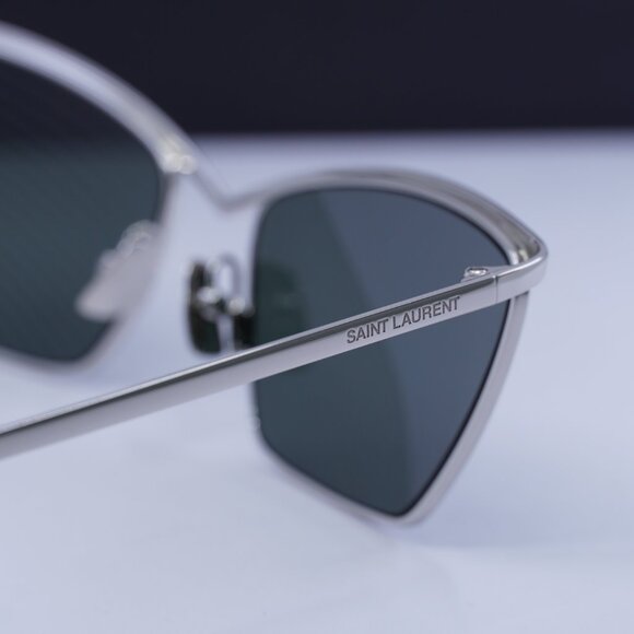 Final Price! Saint Laurent SL637 002 Silver/Grey Sunglasses main image 10